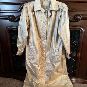 Ashton Cove women's 14 NWOT vintage 80's tan trench/ raincoat